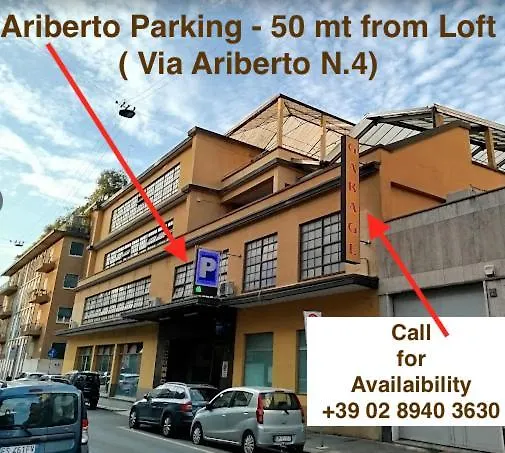 Milano Loft Centro, 10 Min From Duomo Apartment 0*, Milan Italy